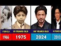 Shah Rukh Khan - Transformation From 1 to 58 Years Old #sharukhkhan #bollywood #viralvideos ♥️