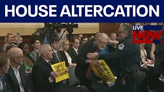 WATCH: USAID hearing turns physical, protestors thrown out