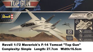 Revell 1:72 Maverick's F-14 Tomcat (Top Gun) Kit Review