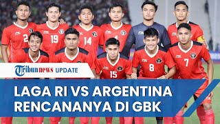 Menpora Dito Ariotedjo Sebut kalau Jadi Laga Timnas Argentina vs Timnas Indonesia Digelar di Stadion
