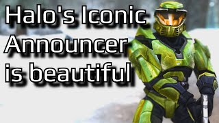 Halo's Multiplayer Announcer is beautiful