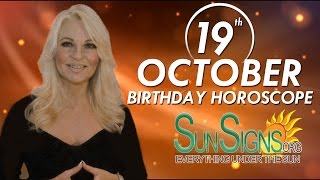 October 19th Zodiac Horoscope Birthday Personality - Libra - Part 1