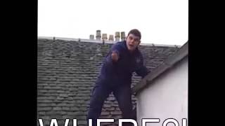 Scottish Guy stuck on a Roof #shorts