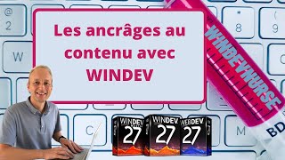 154.TUTO WINDEV Les ancrâges au contenu dans windev.