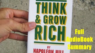 Think And Grow Rich Book Summary in Hindi || Napoleon Hill || Re book💰💰
