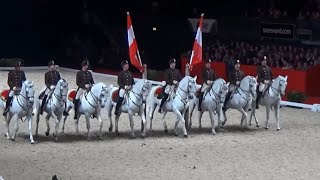 Vienna's Spanish Riding School Lipizzaner Horse Performance Wembley London