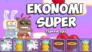 EKONOMİ SÜPER - Nurdisina (speed up) Growtopia Parody