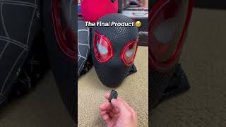 The first ever BLINKING miles Morales mask! 🥹 #milesmorales #spiderman2