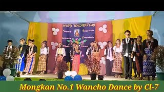 Mongkan no. 1 wancho dance by class  7  #Donboscomintong