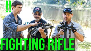Navy SEAL and Army Special Forces Operator discuss Fighting Rifle Setup