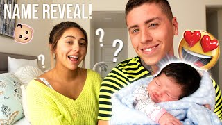 OUR  BABY NAME REVEAL!!!