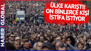 Sırbistan Karıştı! Ülkede: 'Vucic İstifa' Sesleri!