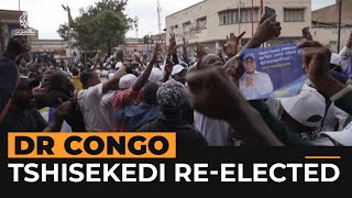 Supporters of DRC president Tshisekedi celebrate his re-election | Al Jazeera NewsFeed