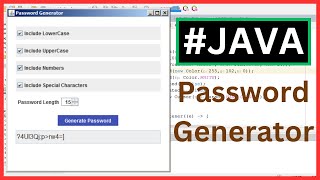 Java Project Tutorial - Build a Password Generator in Java Netbeans | With Source Code