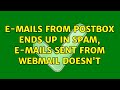 E-mails from PostBox ends up in spam, E-mails sent from webmail doesn't (2 Solutions!!)