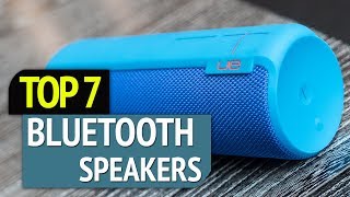 TOP 7: Best Bluetooth Speakers 2019