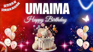 Happy Birthday Umaima💞| Happy Birthday to you Song 🥳 | Nobel English