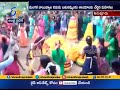 bathukamma celebration held in tiruvuru of krishna dist