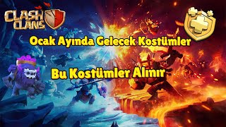 CLASH OF CLANS OCAK AYINDA GELECEK KOSTÜMLER