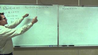 Prealgebra Lecture 3.3: Solving General Equations.  How to Solve Any Equation in Prealgebra