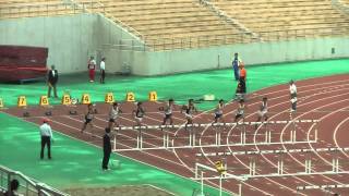 東海学生秋季選手権(2010.10.23)　110mH　決勝