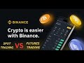 Difference between Spot and Futures trading on Binance | Af-Somali