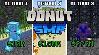 I Tested 5 Insane Money Making Methods On The Donut Smp How Much Did I
