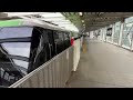 東京モノレール1000形1043f 羽田空港第3ターミナル駅発車