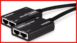 Monoprice HDMI Extender Using Cat5e or CAT6 Cable, Extend Up to 98-Feet (108121)