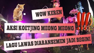 [side stage view] Aksi kucing medley meong meong - Emoni Bali di Denpasar Heritage Festival 2022