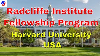 Radcliffe Institute Fellowship Program in Harvard University, USA : Researchersjob