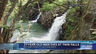 Another Maui Twin Falls Death