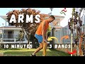 🏋 10 Minutes Band UPPER BODY Circuit Training 🏋‍♀️