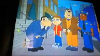 Father and son gets kicked in the nuts( american dad)