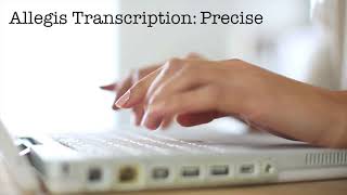 Allegis Transcription - We Believe in Fair and Accurate Outcomes