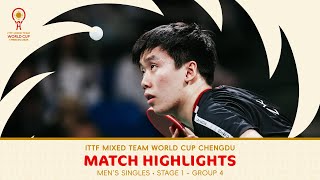 Edward Ly vs Lam Siu Hang | HKG vs CAN MS | Stage 1 | #ITTFWorldCup 2024