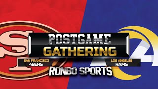 San Francisco 49ers vs Los Angeles Rams Week 18 2021 Postgame Fans Gathering
