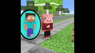 Mom doesn't let Baby Herobrine play with Baby Pigman anymore - Minecraft Animation