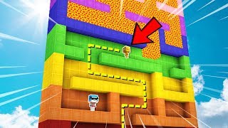 ¿PUEDES ESCAPAR DE ESTE LABERINTO DE LAVA EN MINECRAFT? 🏃😱 | MAPA MINECRAFT MAGMA RUNNER #2