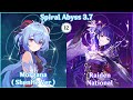 Morgana ShenHe Version x Raiden National - Spiral Abyss 3.7 Full Star Clear! DENDRO WHERE!?