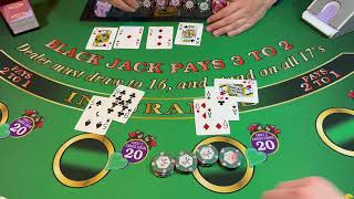 BLACKJACK $2,000 BUY IN 2 PLAYERS