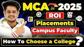 💥How To Choose MCA College in 2025🌟MCA College Selection: Top 5 Key Tips #mca #mca2025 #mcacollege