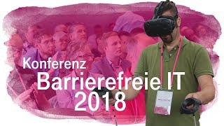 Konferenz Barrierefreie IT 2018 - Rückblick