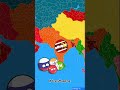 countryball meet their dads😆 pt.3 shorts countryballs worldprovinces india