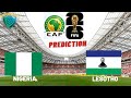 Nigeria vs Lesotho Live Stream CAF 2026 FIFA World Cup Qualifiers Commentary Score & Highlights