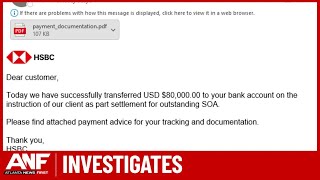 Email phishing scam hides the link in a PDF to infect your computer
