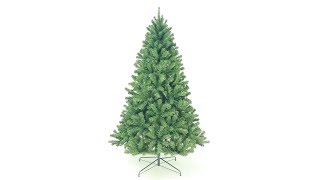 Eco-Friendly Oncor Christmas Pine Christmas Tree Assembly (Metal Stand Version)