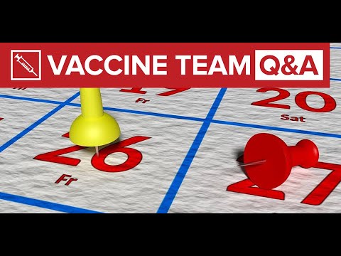 Do you have to wait 4 weeks between vaccinations?