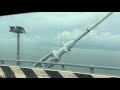 거가대교 버스타고 지나는 풍경 passing geoga bridge from busan to geoje by bus