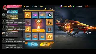 Free Fire Custom Room Live Giveaway Funcliptv